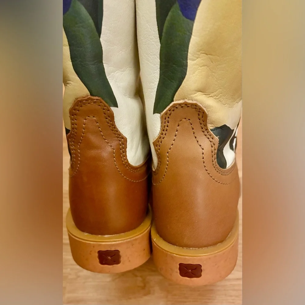 Twisted X Boots Women’s 8B Olivia Bennett Texas Western Rose WXTR003 New RARE - Picture 12 of 14